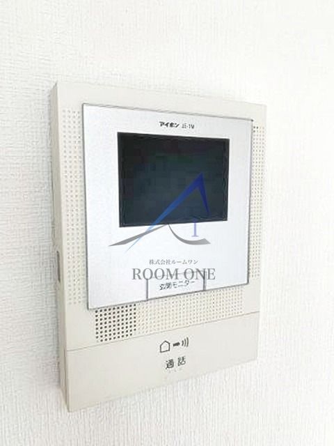 メゾン・ド・アンジュ（行徳）のセキュリティ|モニター付きインターホンです。
