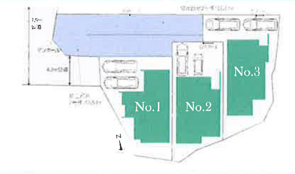 泉区和泉町 新築戸建 5080万円の区画図