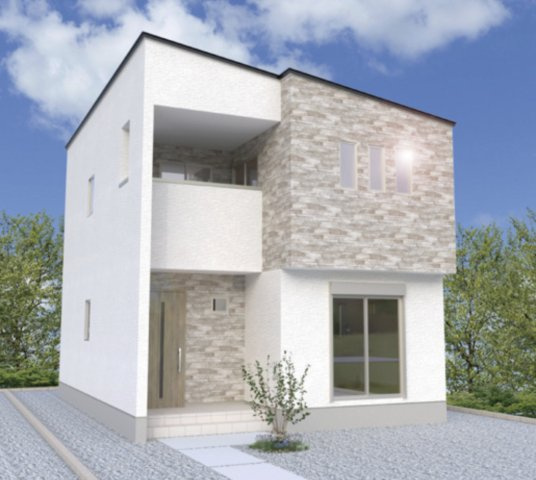 【外観パース】 | 鴻巣市屈巣第3期　ワイウッドコート　新築戸建　全4棟　3号棟 | 3号棟