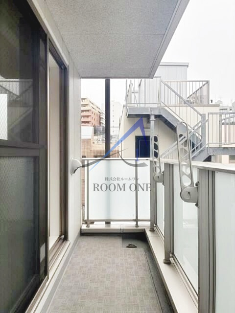 ホヌ　オハマのバルコニー|バルコニーです。