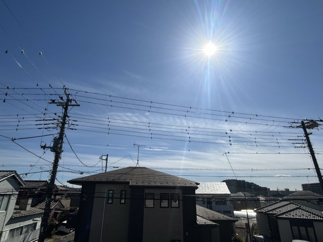 ヴィラコスモスC棟の展望|＊他号室参考写真