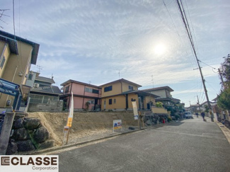 【前面道路含む現地写真】 | 宇治市南陵町1丁目　売土地　建築条件無し
