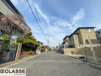 【前面道路含む現地写真】 | 宇治市南陵町1丁目　売土地　建築条件無し