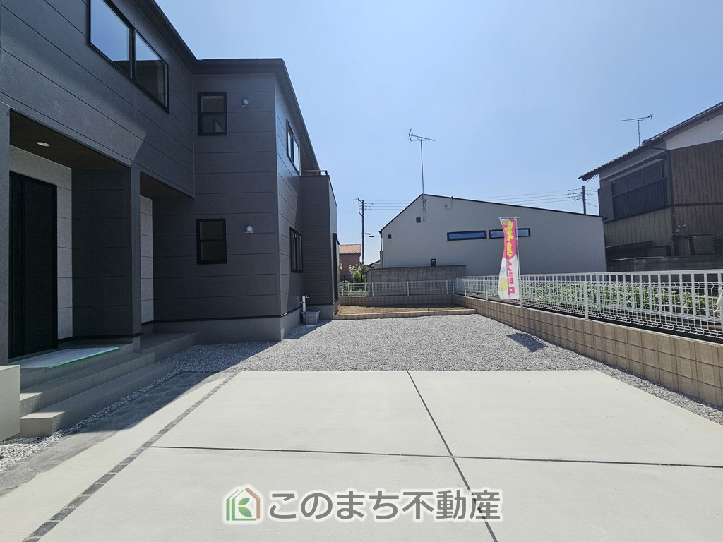 LiveleGarden.S第5栃木市岩舟町静和の庭|大きなお庭でご家族や友人を招いてＢＢＱもできますね！お子様の水遊びにもぴったりです☆