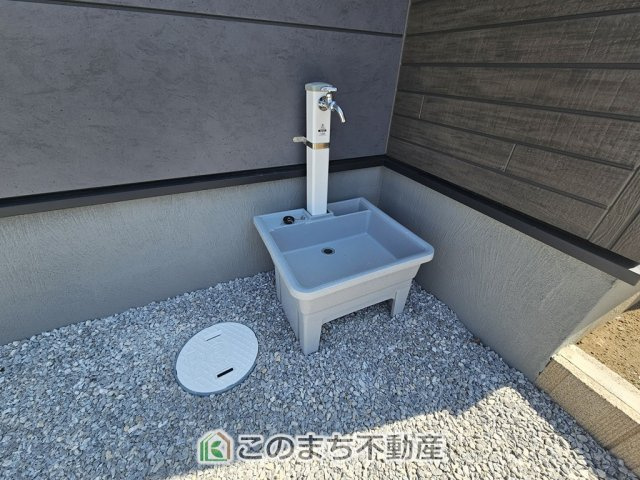 LiveleGarden.S第5栃木市岩舟町静和の設備|外水栓はアウトドアやガーデニング、車のお手入れにも活躍します。