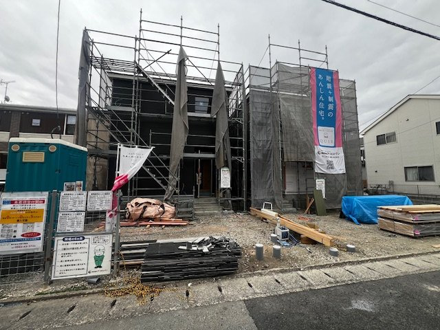 久留米市東合川新町第2-2号棟の外観|落ち着いた雰囲気の外観です
