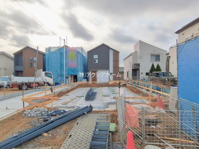 所沢市小手指南4丁目・全5棟　新築一戸建　1号棟の外観|2026年2月24日撮影