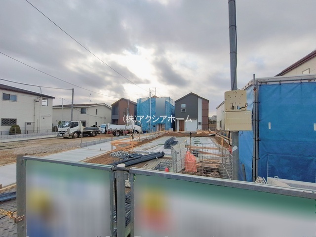 所沢市小手指南4丁目・全5棟　新築一戸建　1号棟の外観|2026年2月24日撮影