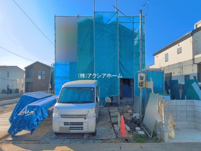 所沢市小手指南4丁目・全5棟　新築一戸建　1号棟の外観|2026年2月24日撮影