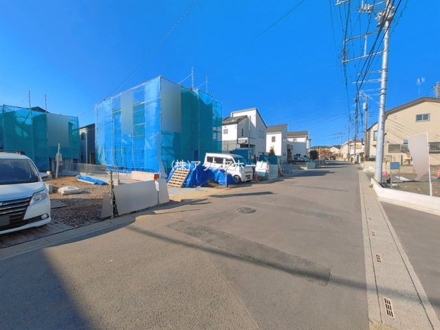 所沢市小手指南4丁目・全5棟　新築一戸建　1号棟の外観|2026年2月24日撮影