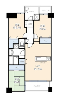 【間取り】 | ネオステージ大宮　