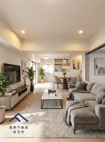 アムール和白３の居間・リビング