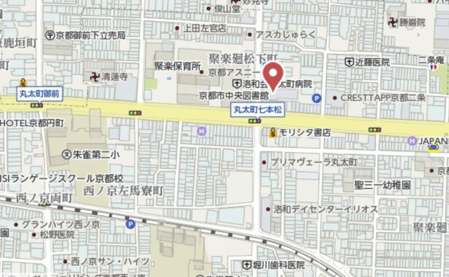 サンマンション丸太町　4階の地図