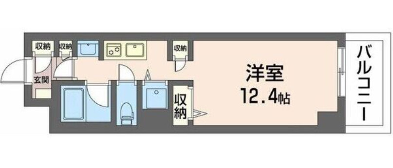 サンエール南堀江の間取り