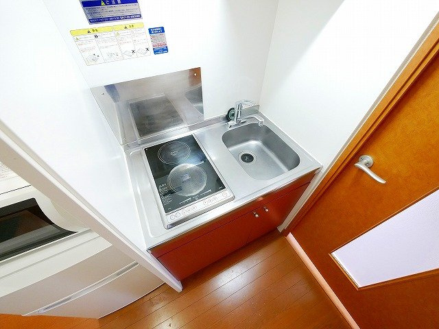 レオパレスゆとり　天理のキッチン|きれいなキッチンです