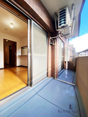 アマービレ中島のバルコニー