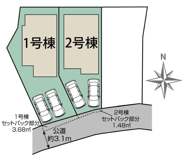 神戸市垂水区名谷町の区画図