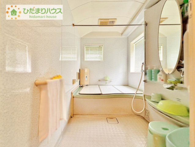 【浴室】 | つくば市豊里の杜2丁目　中古戸建 | 大人が足を伸ばしても十分な広さ！一人でゆっくりくつろぐ時間も大切です！