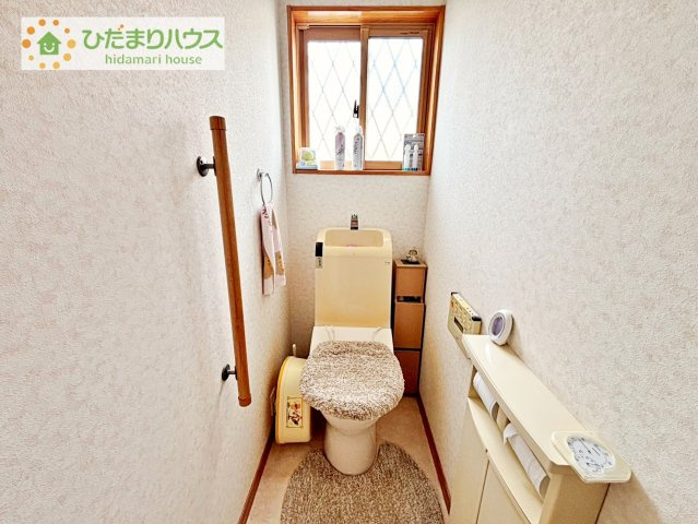 【トイレ】 | つくば市豊里の杜2丁目　中古戸建 | トイレは1F、2F共に完備！取り合いになることがありませんね(^^)/
