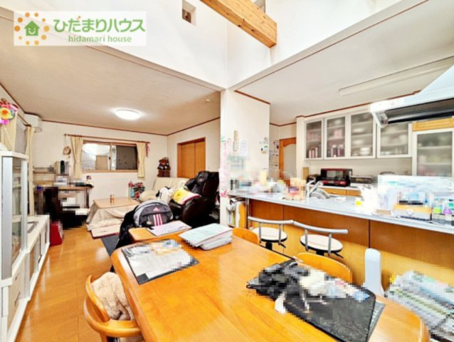 【居間・リビング】 | つくば市豊里の杜2丁目　中古戸建 | 21.5帖の広～いリビングは、ゆったりとした家族だんらんの時間を過ごせます(^^)/