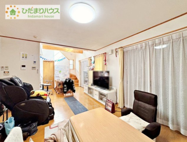【居間・リビング】 | つくば市豊里の杜2丁目　中古戸建 | お友達や親戚とホームパーティもいいですね(*^^*)