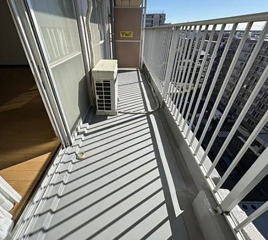 佐倉市　区分マンションのバルコニー