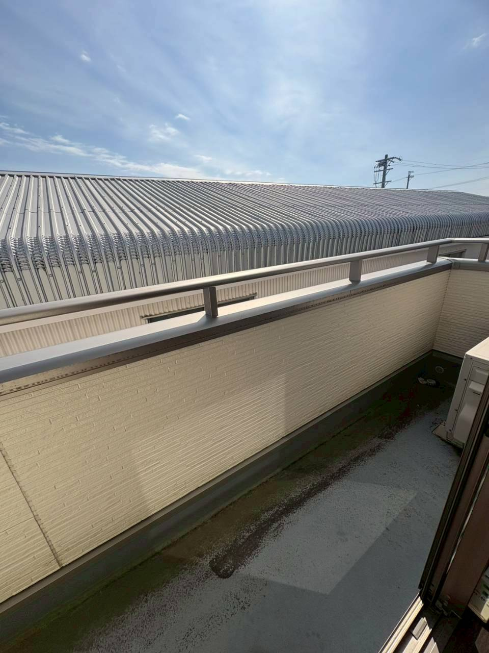 中央区飯田町中古戸建のバルコニー