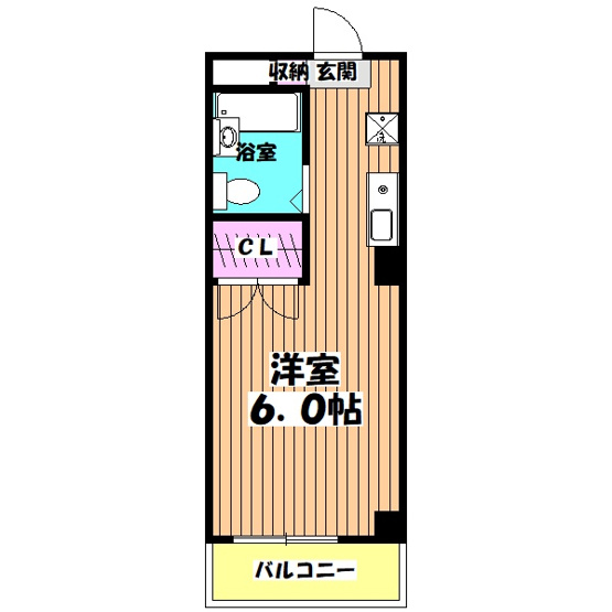 【間取り】 | セシーズ府中