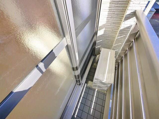 クレイノ聡のバルコニー|外からの目が気にならないバルコニーで洗濯物が干せます