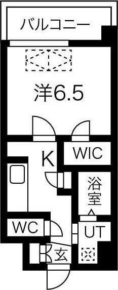 スプランディッド新大阪DUEの間取り