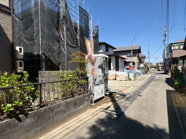 クワイエ　江南市赤童子町白山第2　全1区画分譲の前面道路含む現地写真|「現地（2026年2月27日）撮影」　
■前面道路　
■ヤマダ不動産　株式会社リライフ