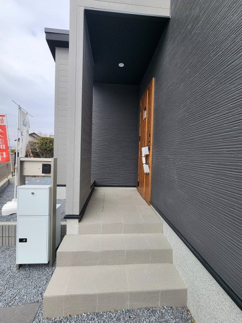 リナージュ高崎下之城町1期 全1棟のエントランス|現地撮影