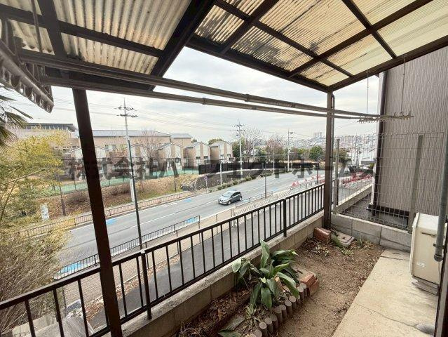 中宮西之町戸建　賃貸の庭|お庭の付いた物件です