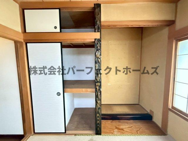 中宮西之町戸建　賃貸の収納|収納のためのスペースです