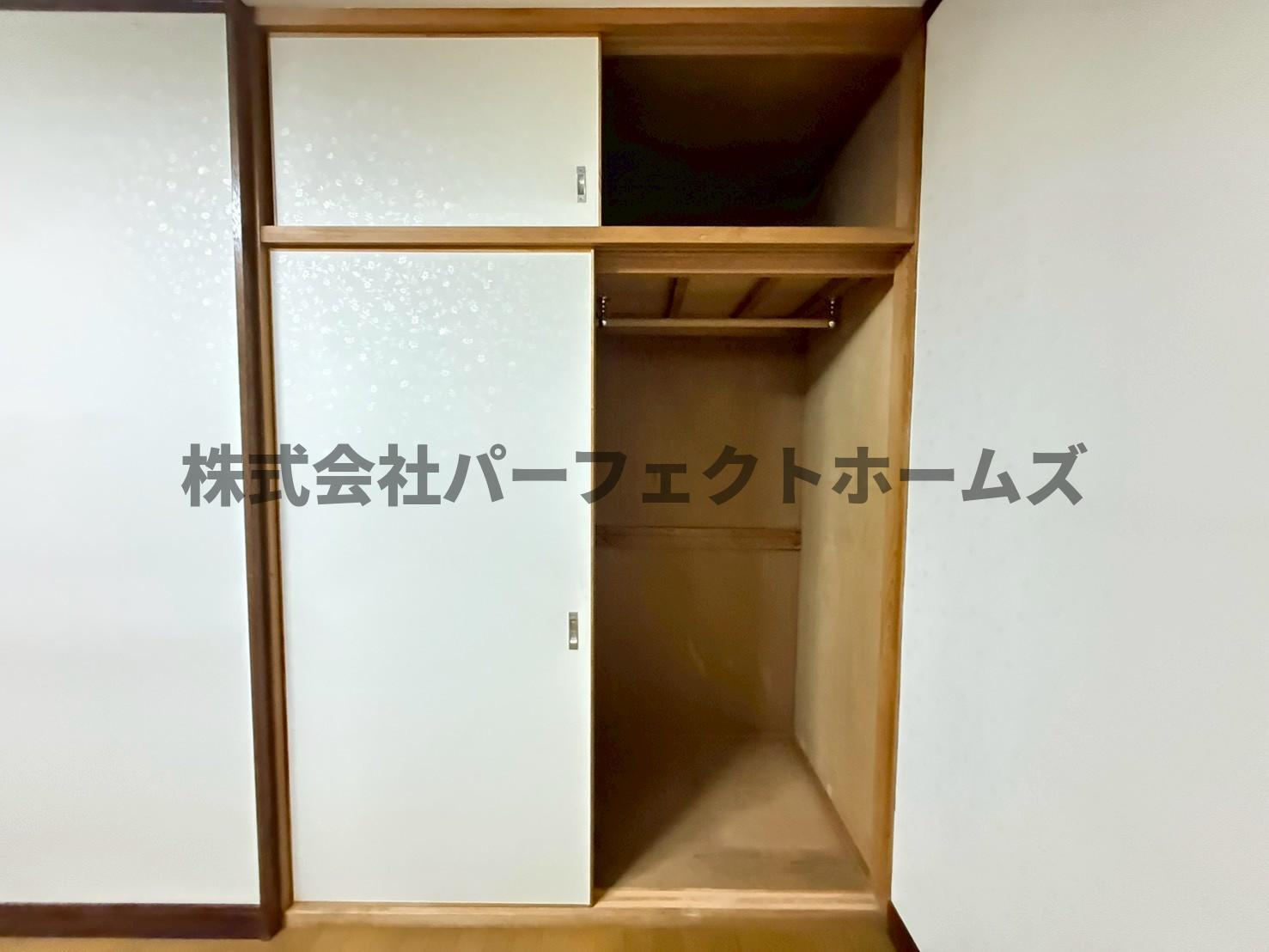 中宮西之町戸建　賃貸の収納|収納のためのスペースです