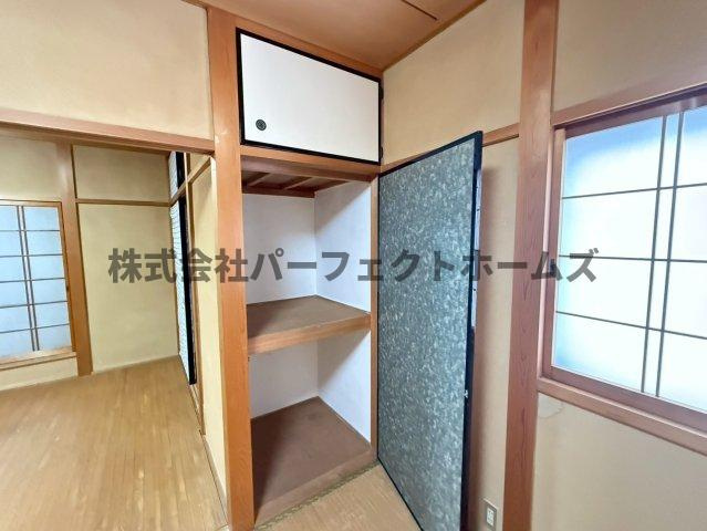 中宮西之町戸建　賃貸の収納|専用の収納スペースです