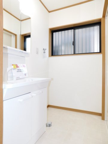 名古屋市中川区法華１丁目の中古一戸建の独立洗面台|◇洗面脱衣室◇　　洗面台新品交換　（２０２５年１２月リフォーム済）