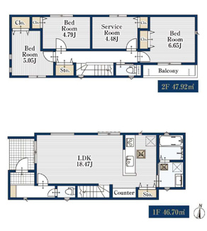  | 【名古屋市昭和区伊勝町1丁目55-1新築戸建】✨️仲介手数料無料✨️伊勝小学校・川名中学校