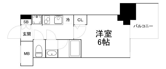 【間取り】 | コンフォリア・リヴ大阪本町