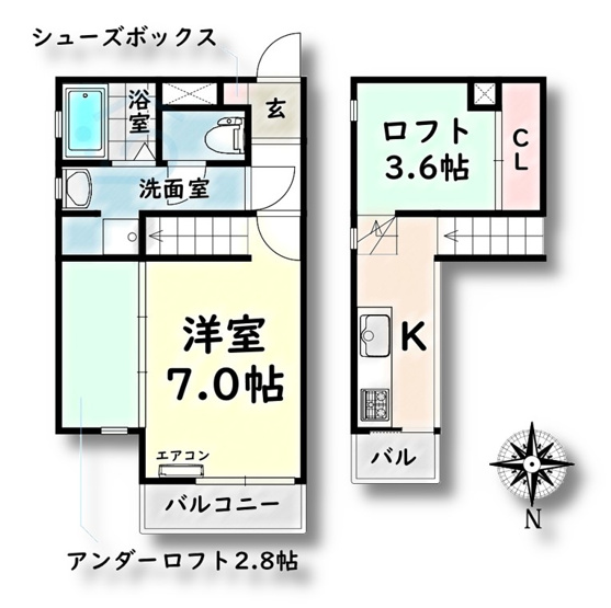 【間取り】 | サンアリーナ桜本町【名古屋市賃貸・ネット無料】