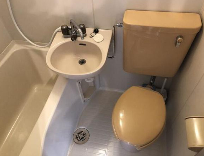 コーポ数納の浴室