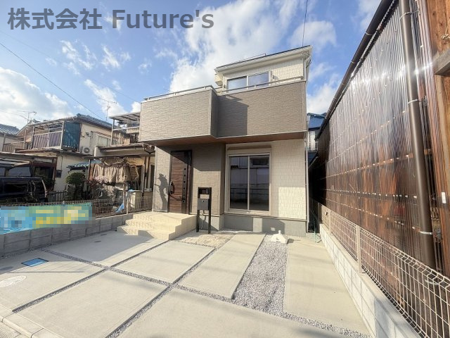 三郷市彦川戸1丁目　新築戸建　全1棟の外観|2026年1月完成の新築戸建