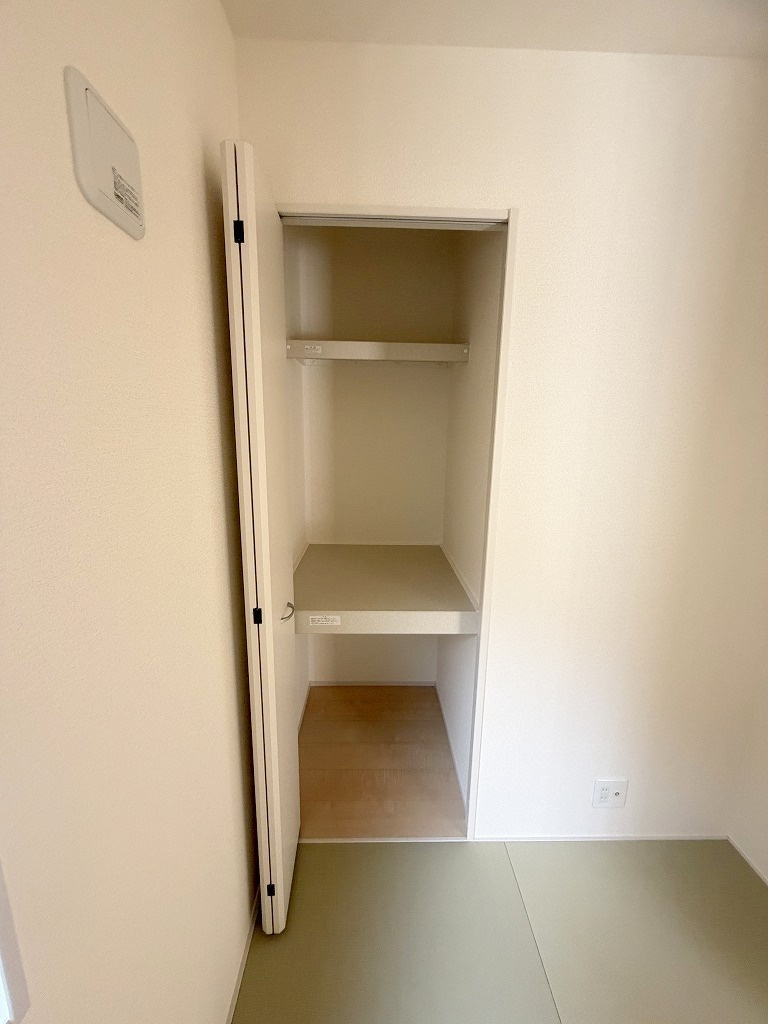 三郷市彦川戸1丁目　新築戸建　全1棟の収納|和室の収納です