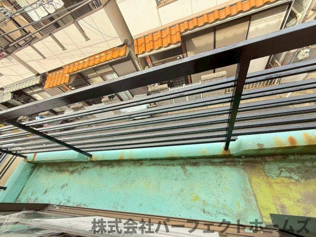 門真市本町戸建のバルコニー|広々としたバルコニーです