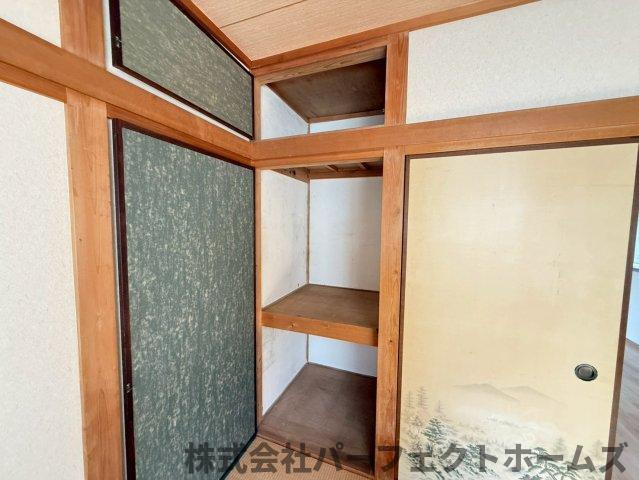 門真市本町戸建の収納|専用の収納スペースです