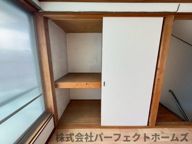 門真市本町戸建の収納|大きなものも収納できそうです