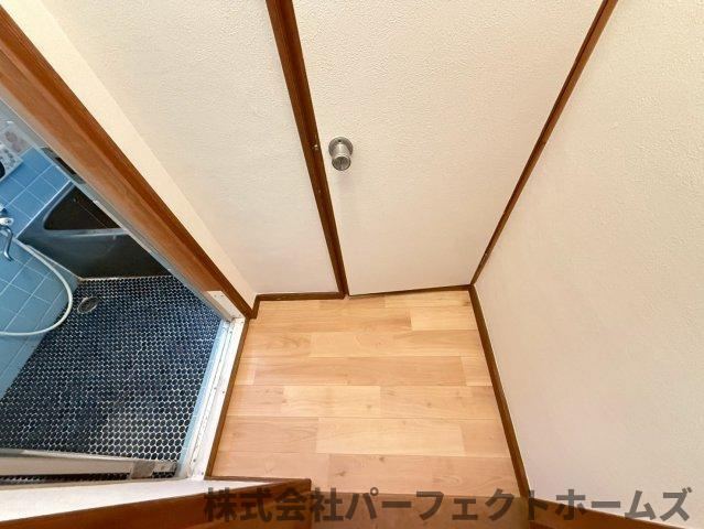 門真市本町戸建の脱衣所|脱衣スペース