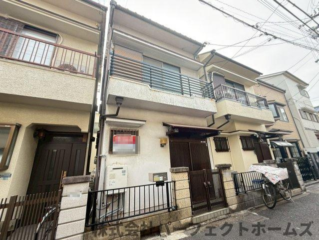 門真市本町戸建の外観|外観は落ち着いています