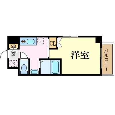 シンメイロードの間取り
