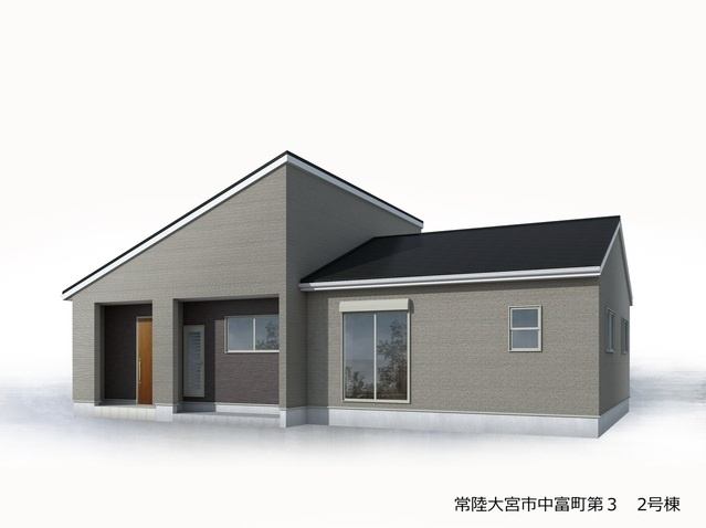 リーブルガーデン  常陸大宮市中富町　第3　2の完成予想図